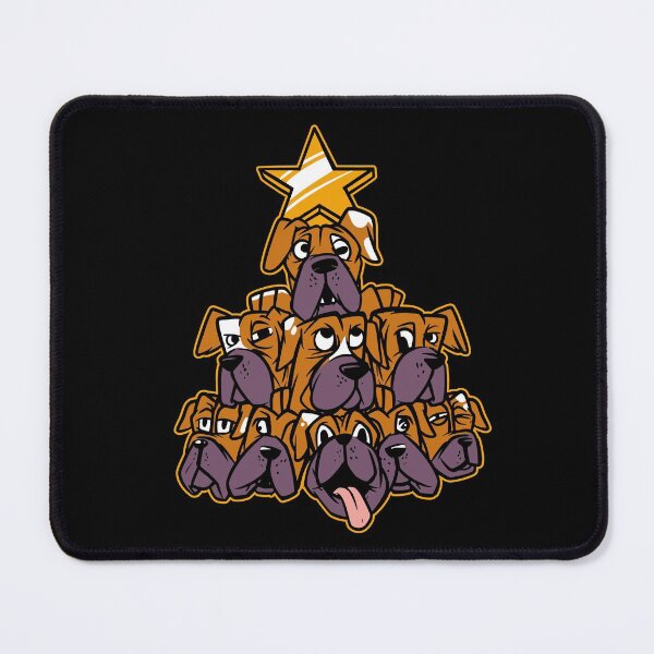 Item preview, Funny Boxer Christmas Tree Ornament Decor Xmas design designed and sold by Merchking1.