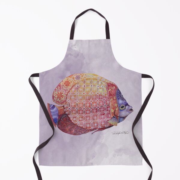 Item preview, Autumn Batik Butterflyfish designed and sold by batikandesigns.