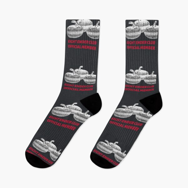 Item preview, Eight Ender Club Curling Rocks-black designed and sold by VJKTees.