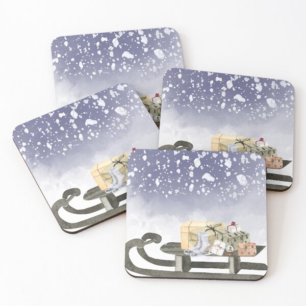 Item preview, Present on a sled. designed and sold by ellinnur.