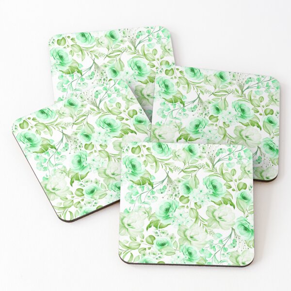 Item preview, Light green Flowers Art designed and sold by Tshirtstory.