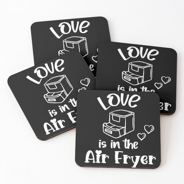 Item preview, Love Is In The Air Fryer designed and sold by The Little Wood Cottage.