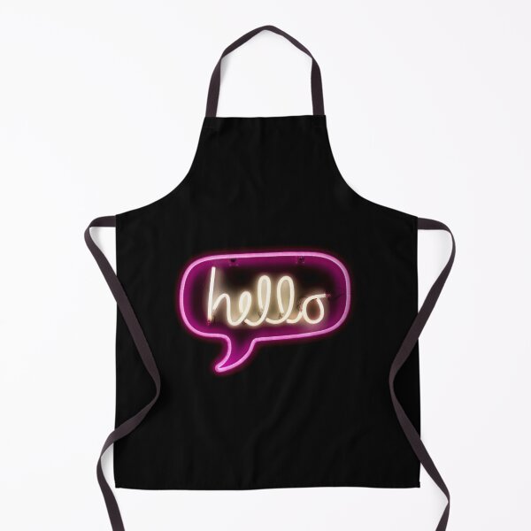 Item preview, hello thought bubble in yellow and pink neon designed and sold by timg58.