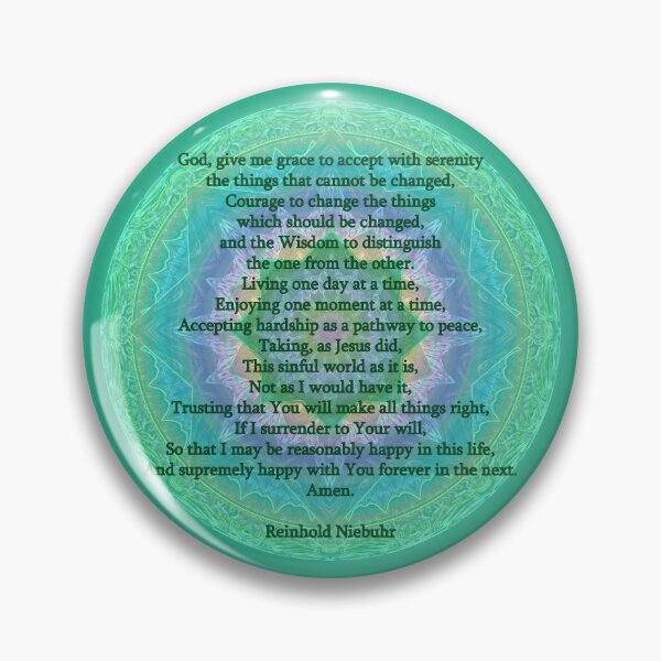 Item preview, Original Serenity Prayer by Reinhold Niebuhr designed and sold by Tänya Littlejohn.