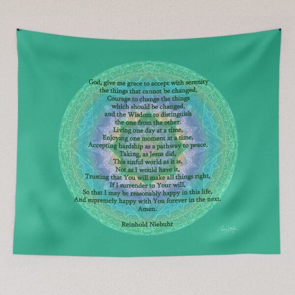Item preview, Original Serenity Prayer by Reinhold Niebuhr designed and sold by Tänya Littlejohn.