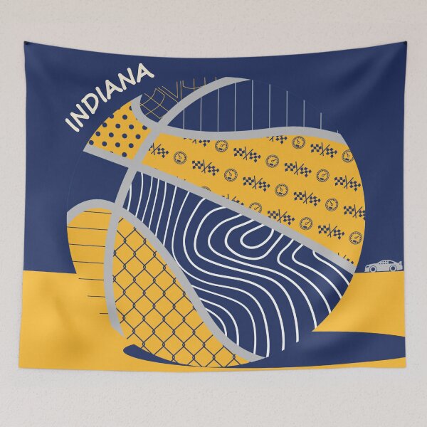 Item preview, Indiana NBA Fan Art 2 designed and sold by jkahindo.