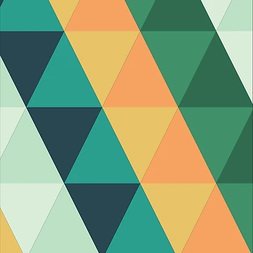 Artwork thumbnail, Colorful Triangle Pattern by FridPix