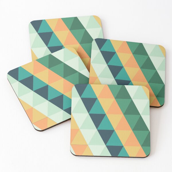 Item preview, Colorful Triangle Pattern designed and sold by FridPix.