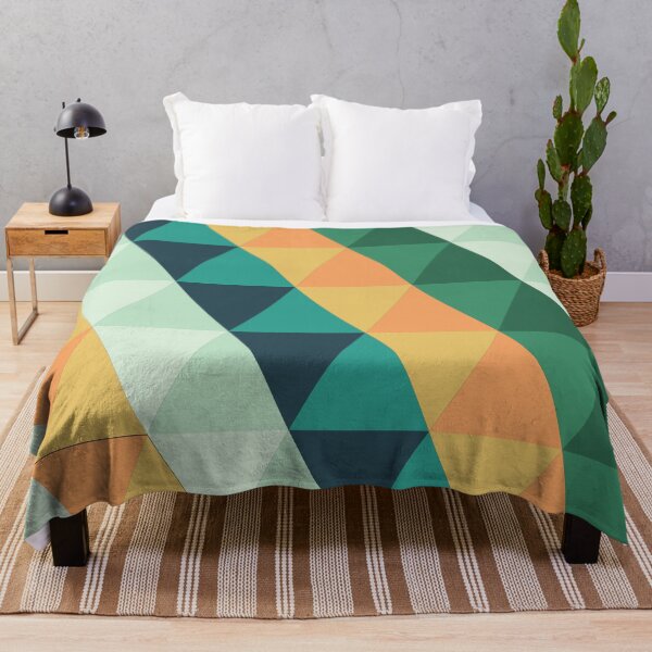 Item preview, Colorful Triangle Pattern designed and sold by FridPix.