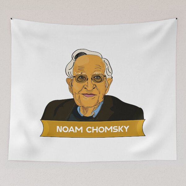 Item preview, Noam Chomsky  poster | Noam Chomsky  t-shirt  designed and sold by KARTICK DUTTA.