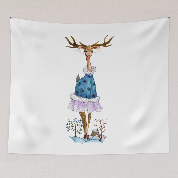 Item preview, Fashion Christmas Deer 7 designed and sold by All-Streets.