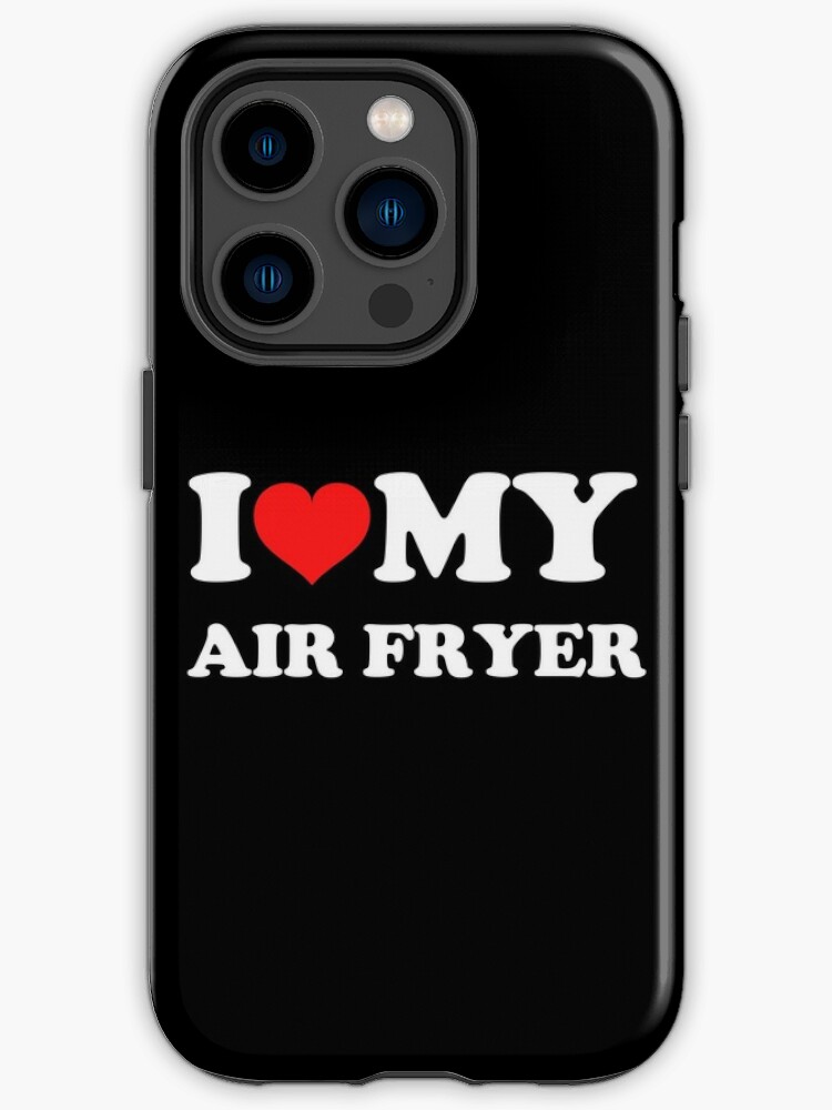 Funda de iPhone for Sale con la obra «Cute airfryer: me encanta mi