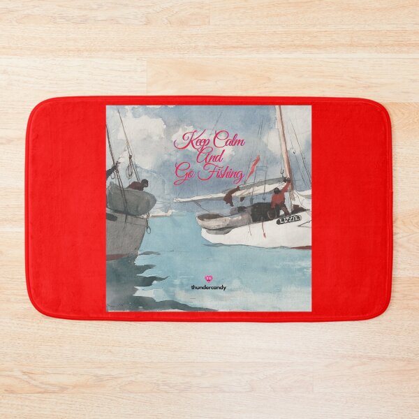 Item preview, Keep Calm And Go Fishing designed and sold by thundercandy.