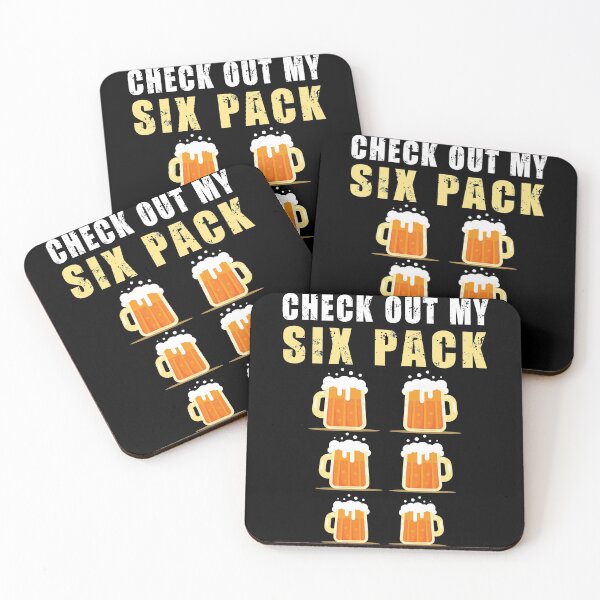 Item preview, Check Out My Six Pack Beer - Funny Gym designed and sold by Fabvity.