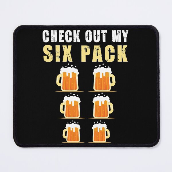 Item preview, Check Out My Six Pack Beer - Funny Gym designed and sold by Fabvity.