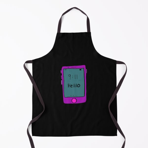 Item preview, Purple phone “hello” designed and sold by CrazyFozBazaar.