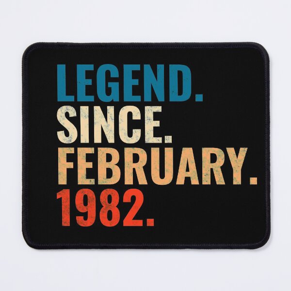 Item preview, Legend Since February 1982 Retro Vintage designed and sold by Teelogic.