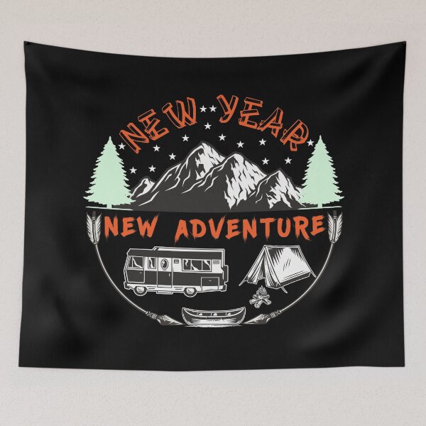 Item preview, New Year New Adventure | Happy New Year 2022 Quote designed and sold by cartyourchoice.