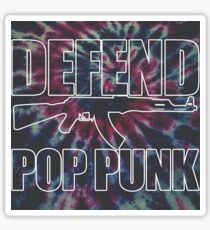 Defend Pop Punk Sticker