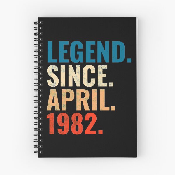 Item preview, Legend Since April 1982 Retro Vintage designed and sold by Teelogic.