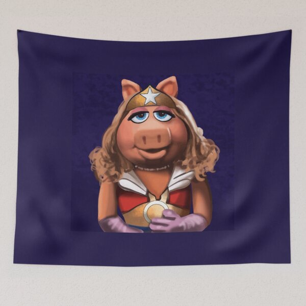 Item preview, Miss Piggy Wonder Muppet designed and sold by NathanWilso.