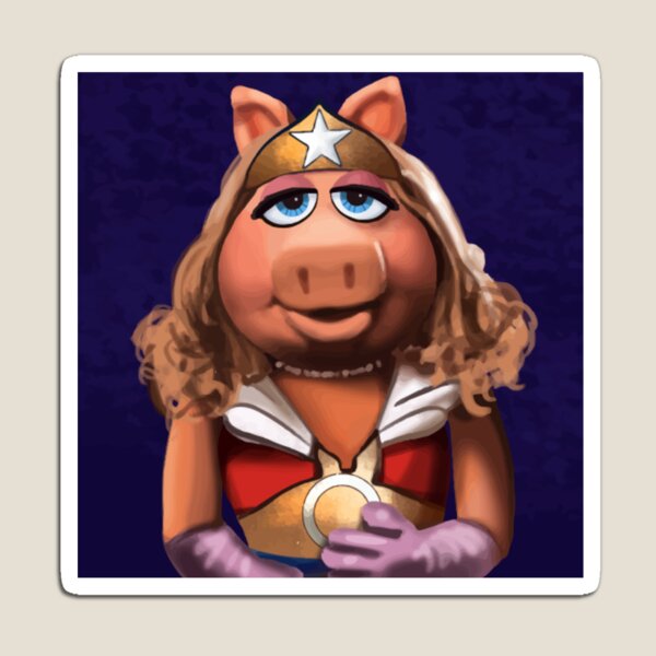 Item preview, Miss Piggy Wonder Muppet designed and sold by NathanWilso.