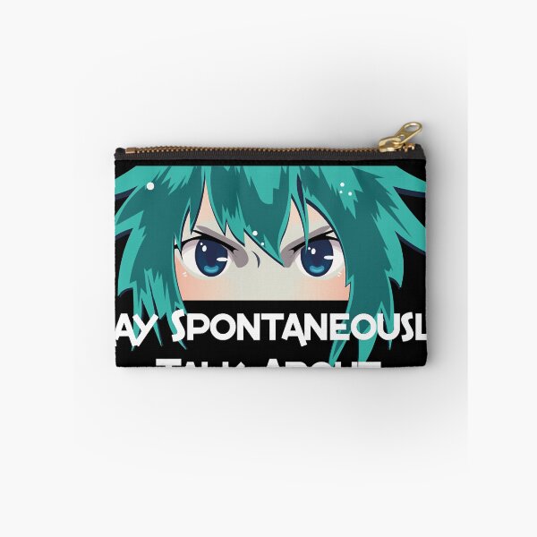 Item preview, Warning May Spontaneously Talk About Anime Essential designed and sold by elliofrede.