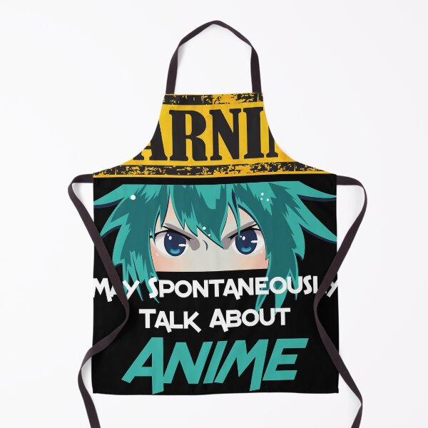 Item preview, Warning May Spontaneously Talk About Anime Essential designed and sold by elliofrede.