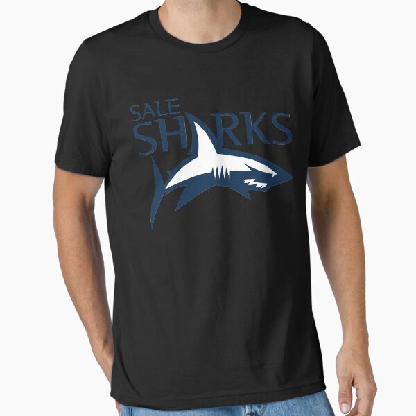 Artikel-Vorschau von Sale Sharks Rugby Essential T-Shirt.png, designt und verkauft von Marthnegas.
