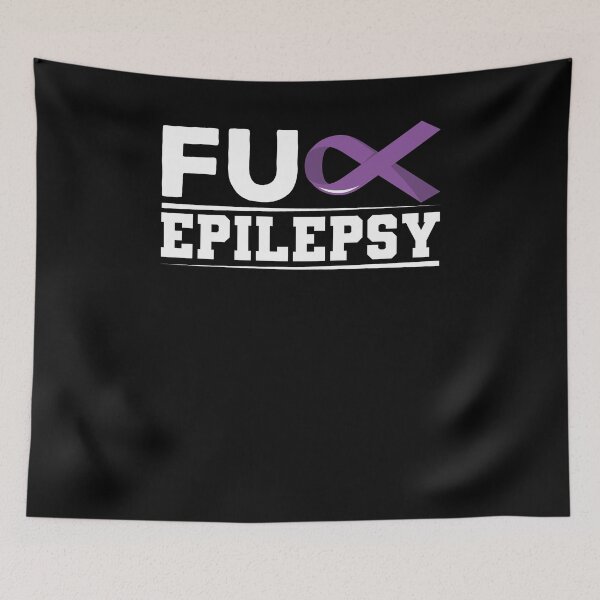 Item preview, Fuck Epilepsy Shirt, Epilepsy Awareness Shirt, Epilepsy Supporter Shirt, Epilepsy Warrior Shirt, Purple Ribbon Shirt, Epilepsy Walk Shirt designed and sold by aymob.