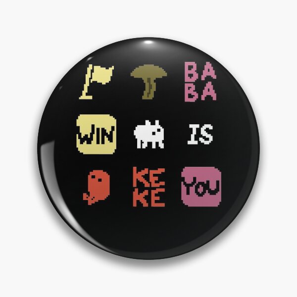 Artikelvorschau, Baba is You Grid Design Classic entworfen und verkauft von LindaWatsons.