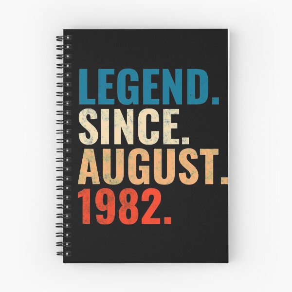 Item preview, Legend Since August 1982 Retro Vintage designed and sold by Teelogic.
