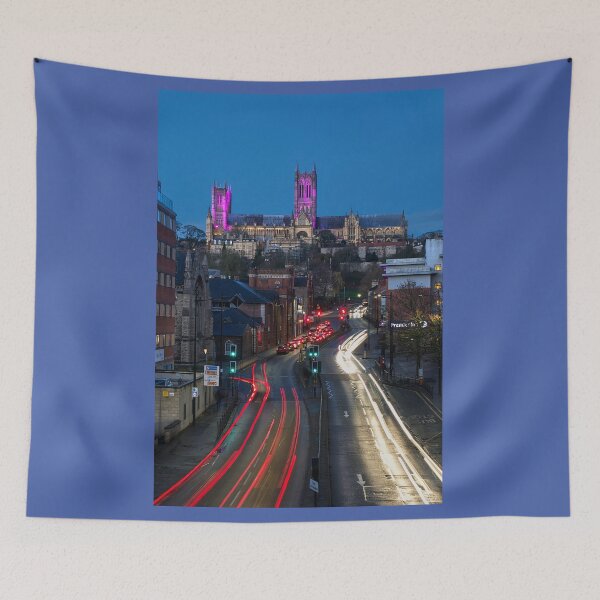 Item preview, Lincoln Cathedral Light Trails designed and sold by Alisonchambers2.