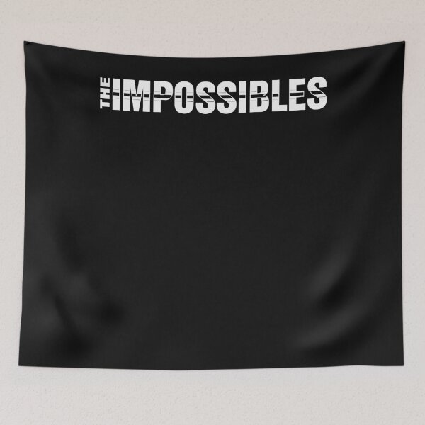 Item preview, Le Logo Impossibles - Blanc T-shirt baseball manches ¾ designed and sold by Terryoutch.