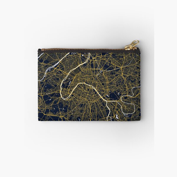 Item preview, Paris City Map of France - Gold Art Deco designed and sold by deMAP.