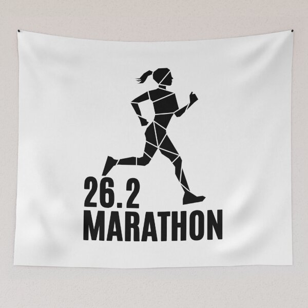 Item preview, 26.2 MARATHON WOMAN designed and sold by the Zarock Shop.