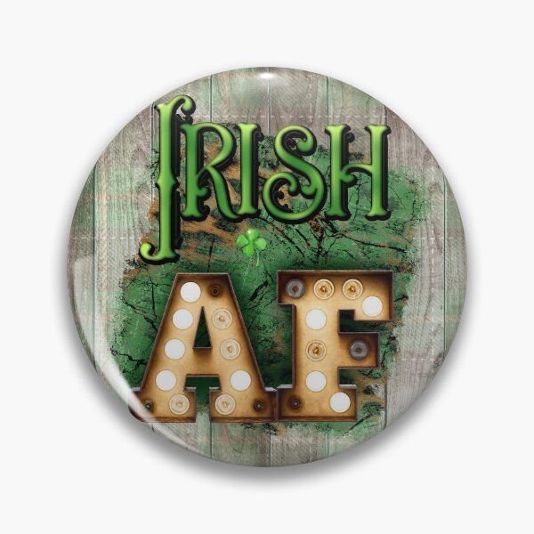 Artikelvorschau, St. Patrick's Day Irish AF Irish Marquee Lights entworfen und verkauft von ChicoryJunction.