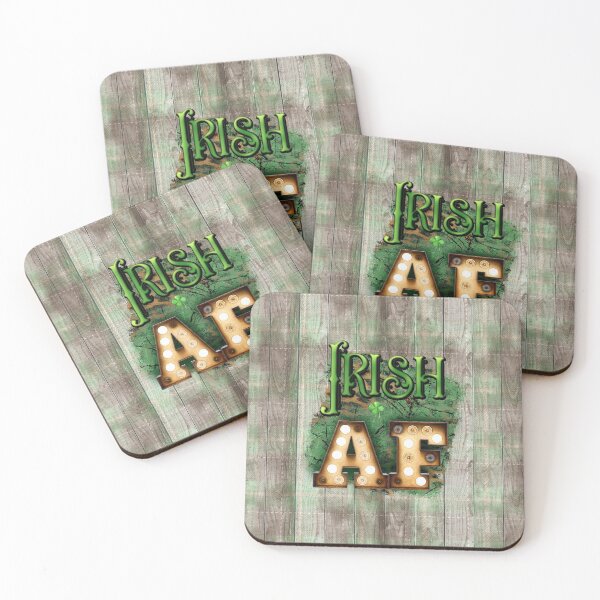 Item preview, St. Patrick's Day Irish AF Irish Marquee Lights designed and sold by ChicoryJunction.