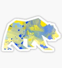 Bear Splatter Sticker