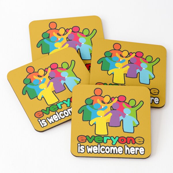 Item preview, Everyone Is Welcome Here                                    designed and sold by Beguima12.