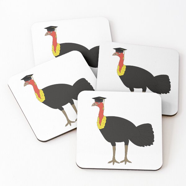 Item preview, Brush Turkey Full Time Graduate on White designed and sold by Digitaldingo.