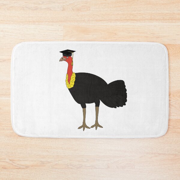 Item preview, Brush Turkey Full Time Graduate on White designed and sold by Digitaldingo.