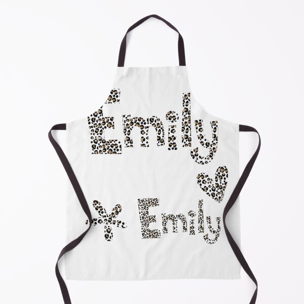 Artikelvorschau, Ich mache Emily Sachen, Emily Namenshemd mit Leopardenmuster entworfen und verkauft von T-landa.