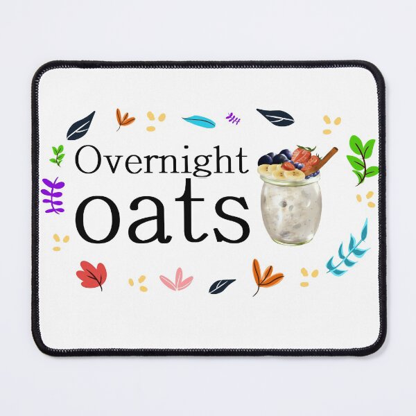 Item preview, Overnight oats lover illustration designed and sold by BeccaKenDesigns.