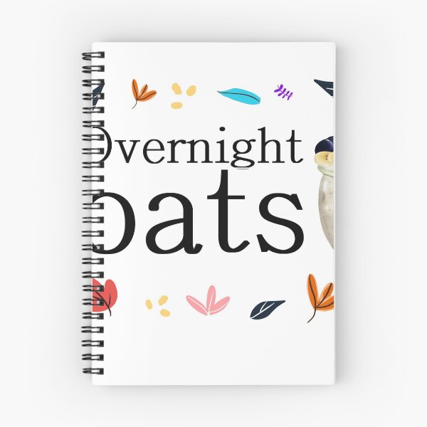 Item preview, Overnight oats lover illustration designed and sold by BeccaKenDesigns.