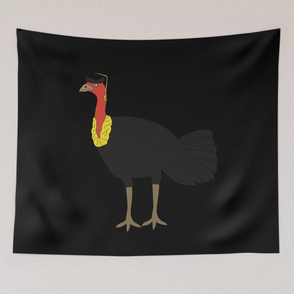 Item preview, Brush Turkey Full Time Graduate on Black designed and sold by Digitaldingo.