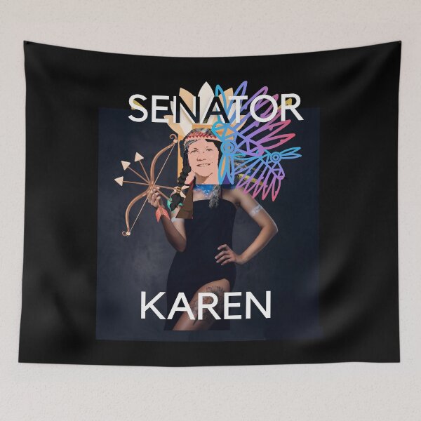 Item preview, Senator Karen Elizabeth Warren Musk Tweet  designed and sold by Flirt-Teez.