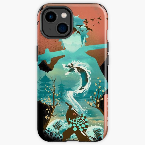 Demon-Slayer-Adventure Anime Tanjiro-Kamado Awesome Art Coque antichoc iPhone