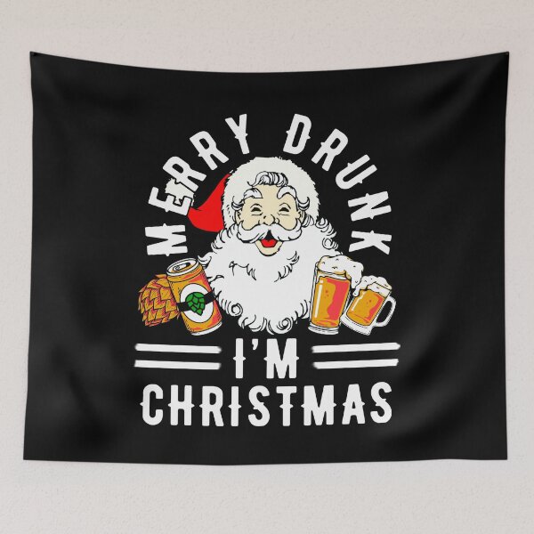 Item preview, Merry Drunk I'm Christmas Funny Drinking designed and sold by Mixture-DESIGN.