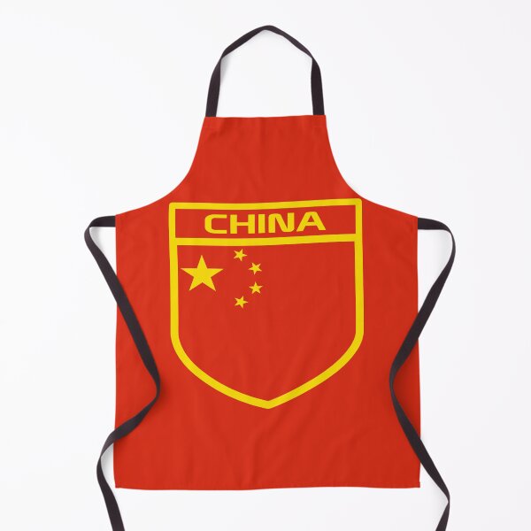 Item preview, China Flag Badge designed and sold by Cestus.